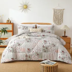 2pieces Comforter Set Twin Comforterx1 Pillowcasex1 Extremely Diverse Styles (Option: QianXia)