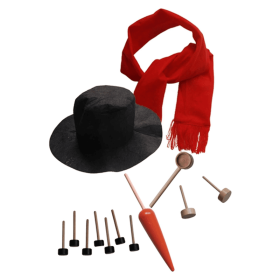 Best Selling Snowman Decoration Making Kit Decoration Kit Components Winter Making Kit (Option: 1Set)